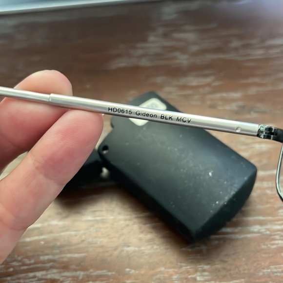 Foster Grant Microvision folding reader NWT IOB with case. Black and silver - Picture 11 of 12